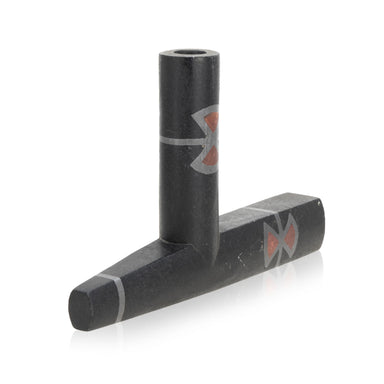 Ojibwe T Pipe, Native, Pipe, Steatite