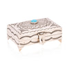 Navajo Silver Trinket Box, Jewelry, Display Piece, Native
