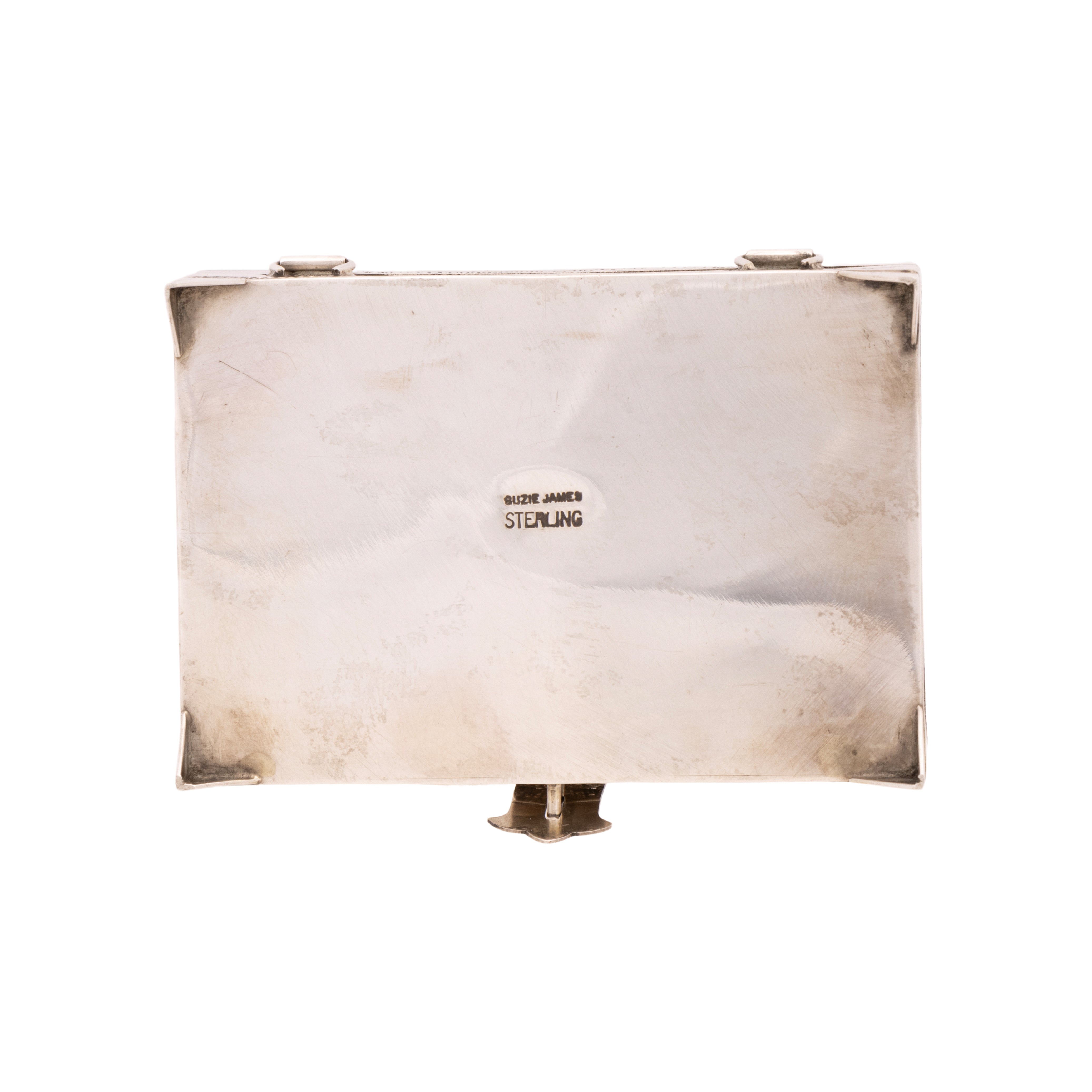 Navajo Silver Trinket Box