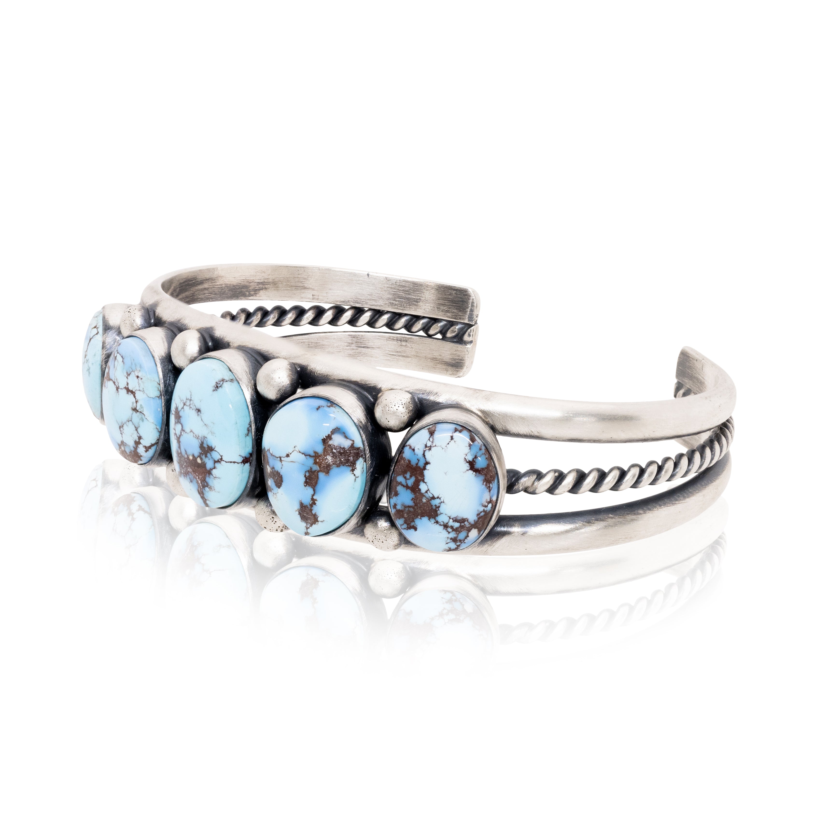 Navajo Golden Hill Turquoise Set