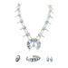 Navajo Golden Hill Turquoise Set, Jewelry, Necklace, Native