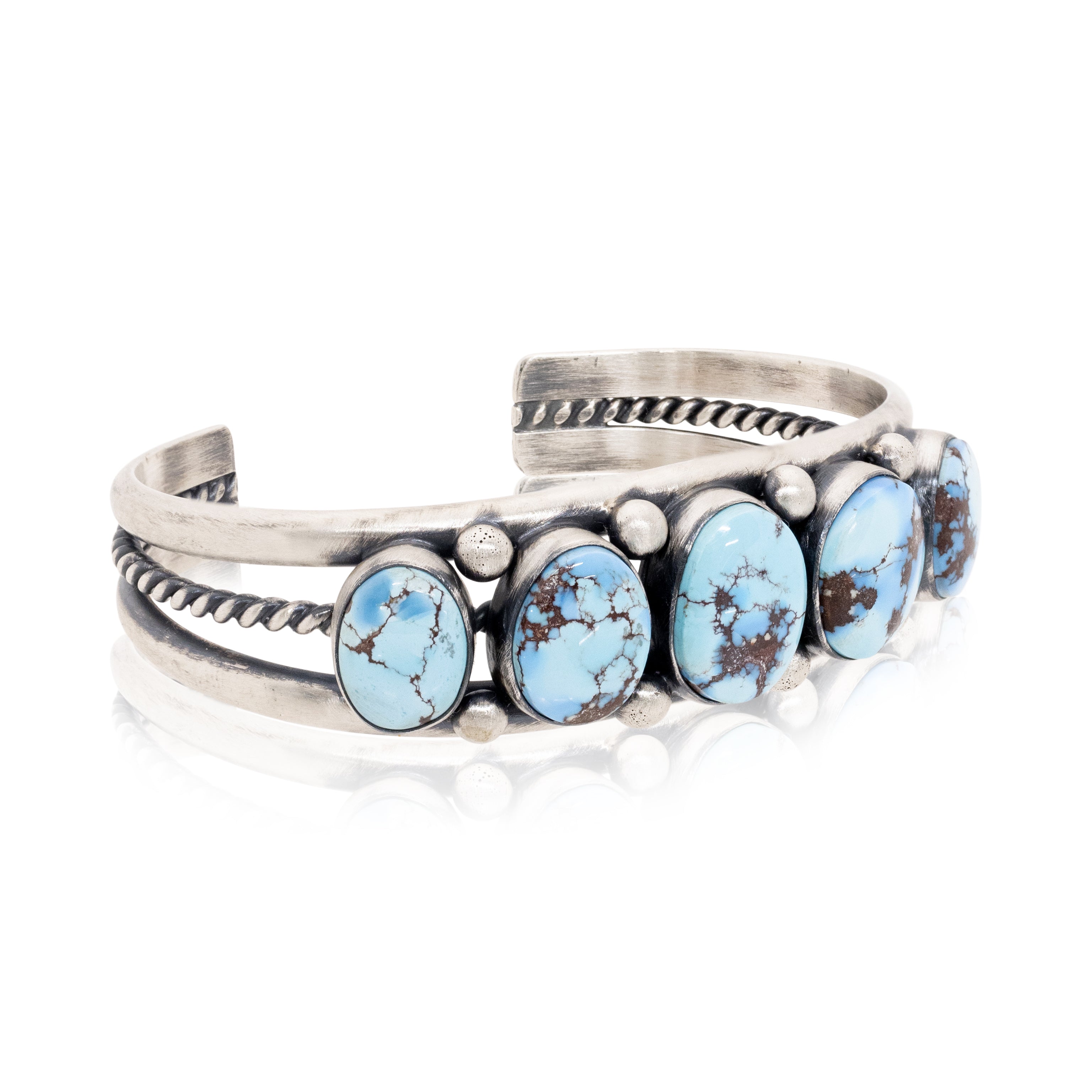 Navajo Golden Hill Turquoise Set