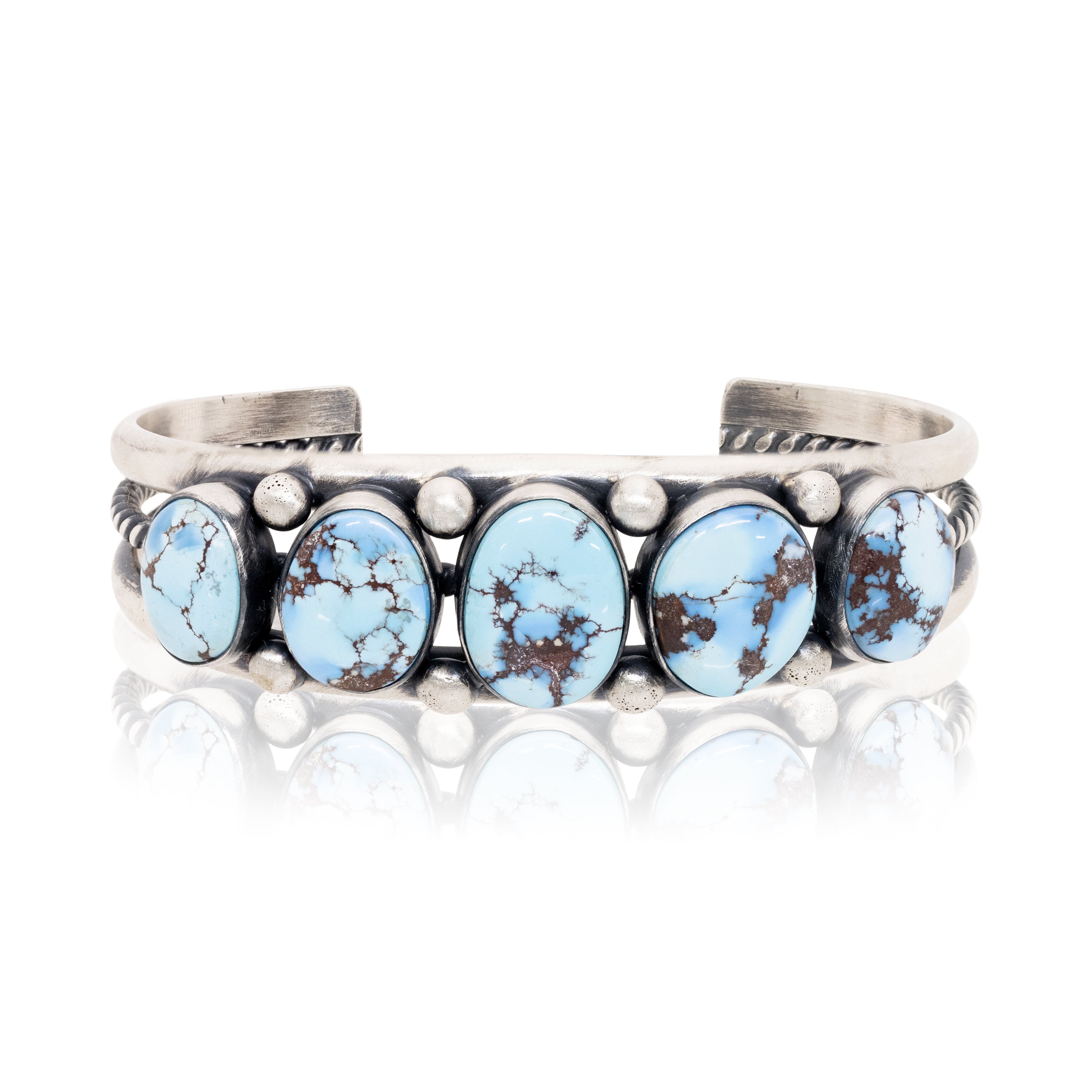 Navajo Golden Hill Turquoise Set