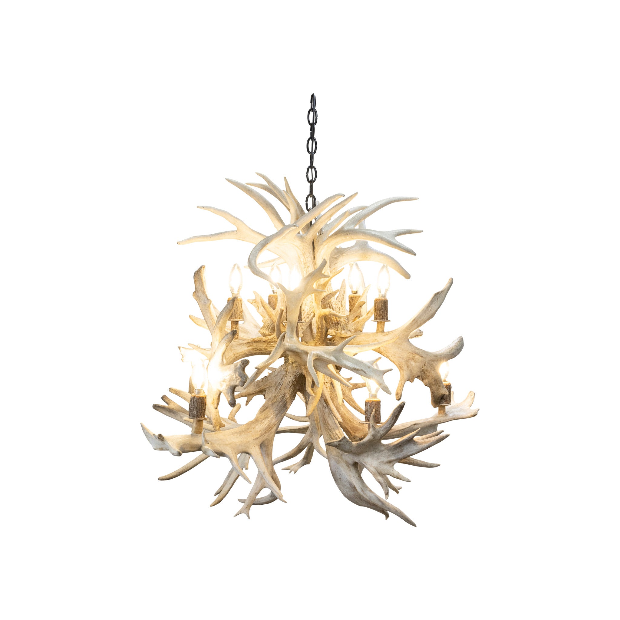 Extra Large Whitetail Fireball Chandelier