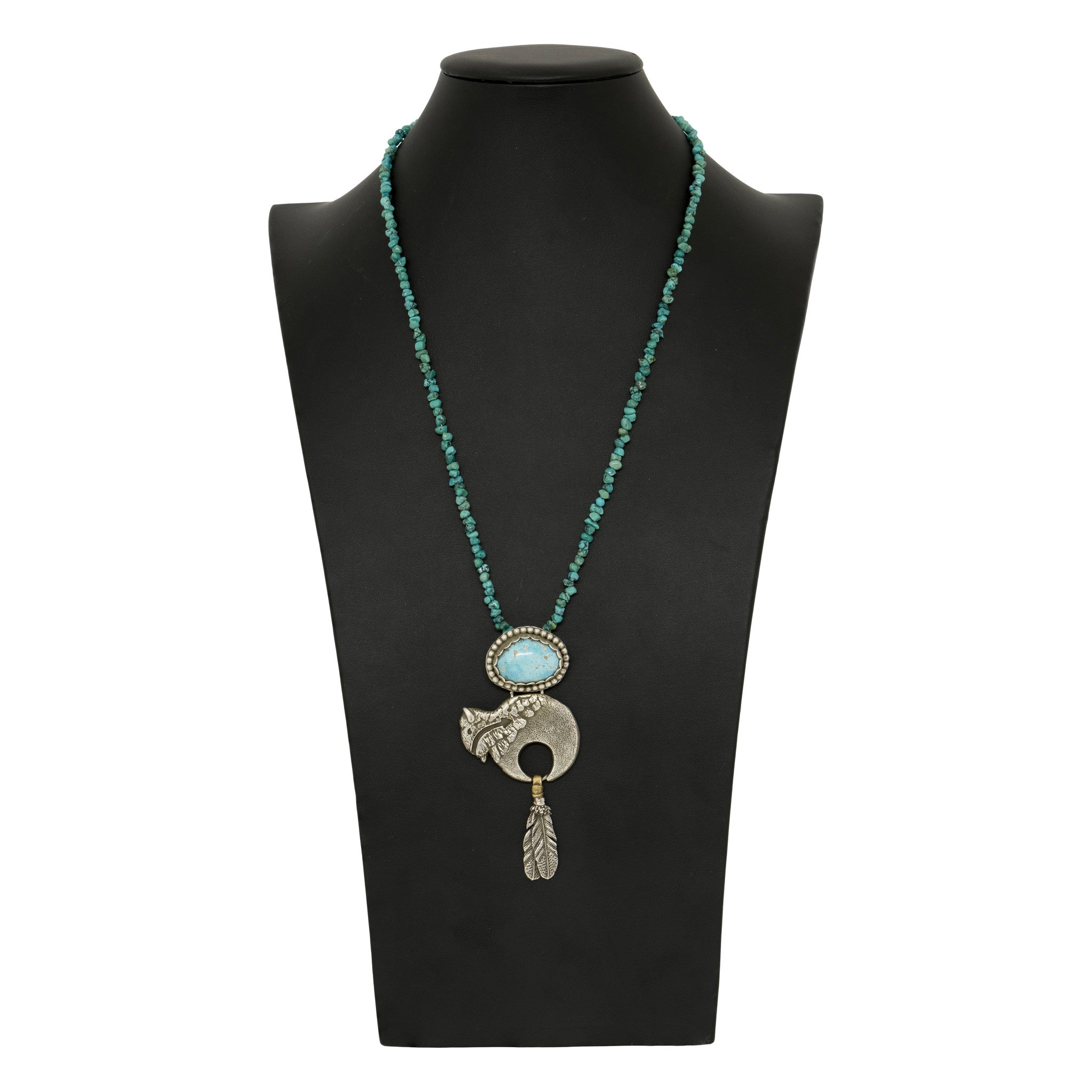 Turquoise Necklace by Spirit Silver