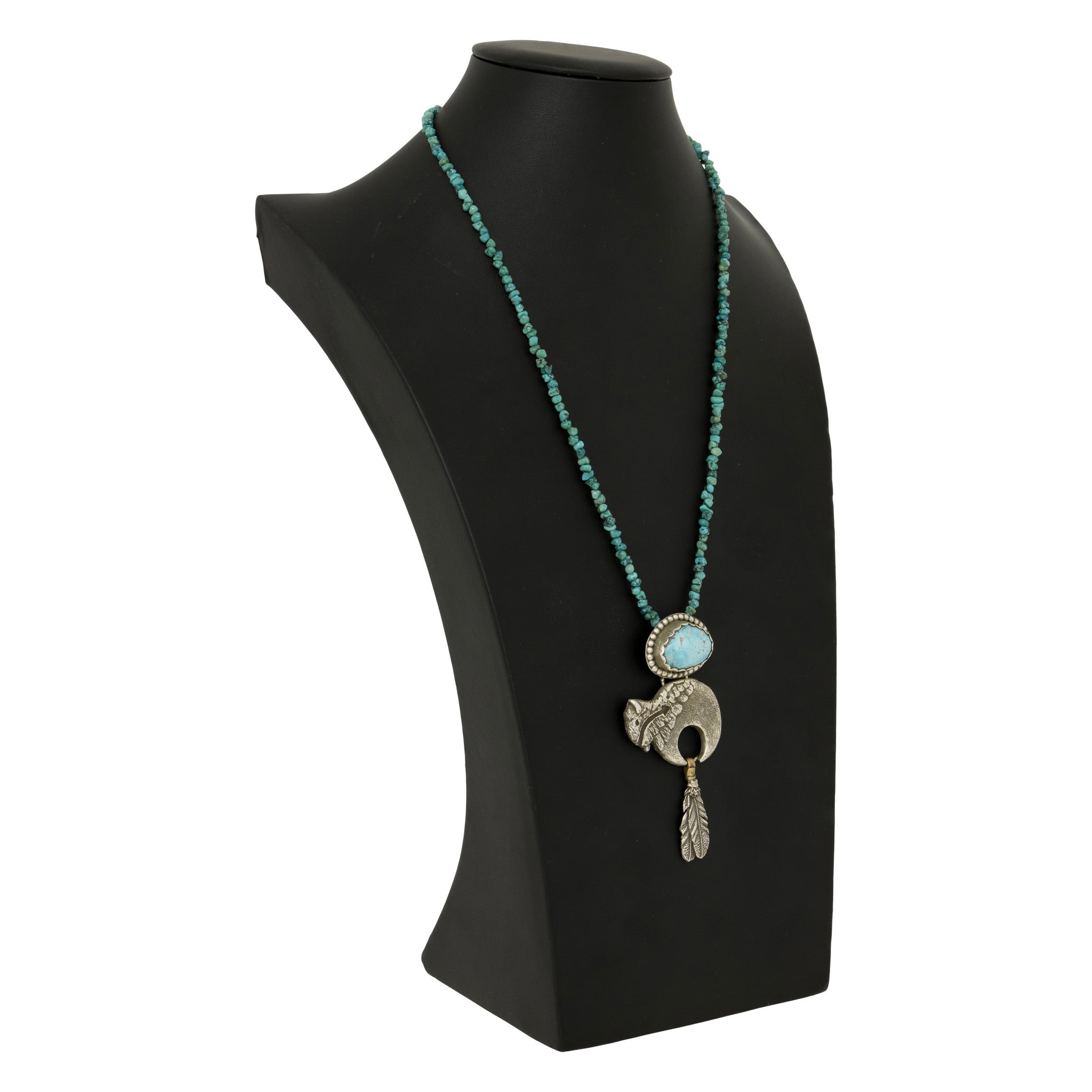Turquoise Necklace by Spirit Silver