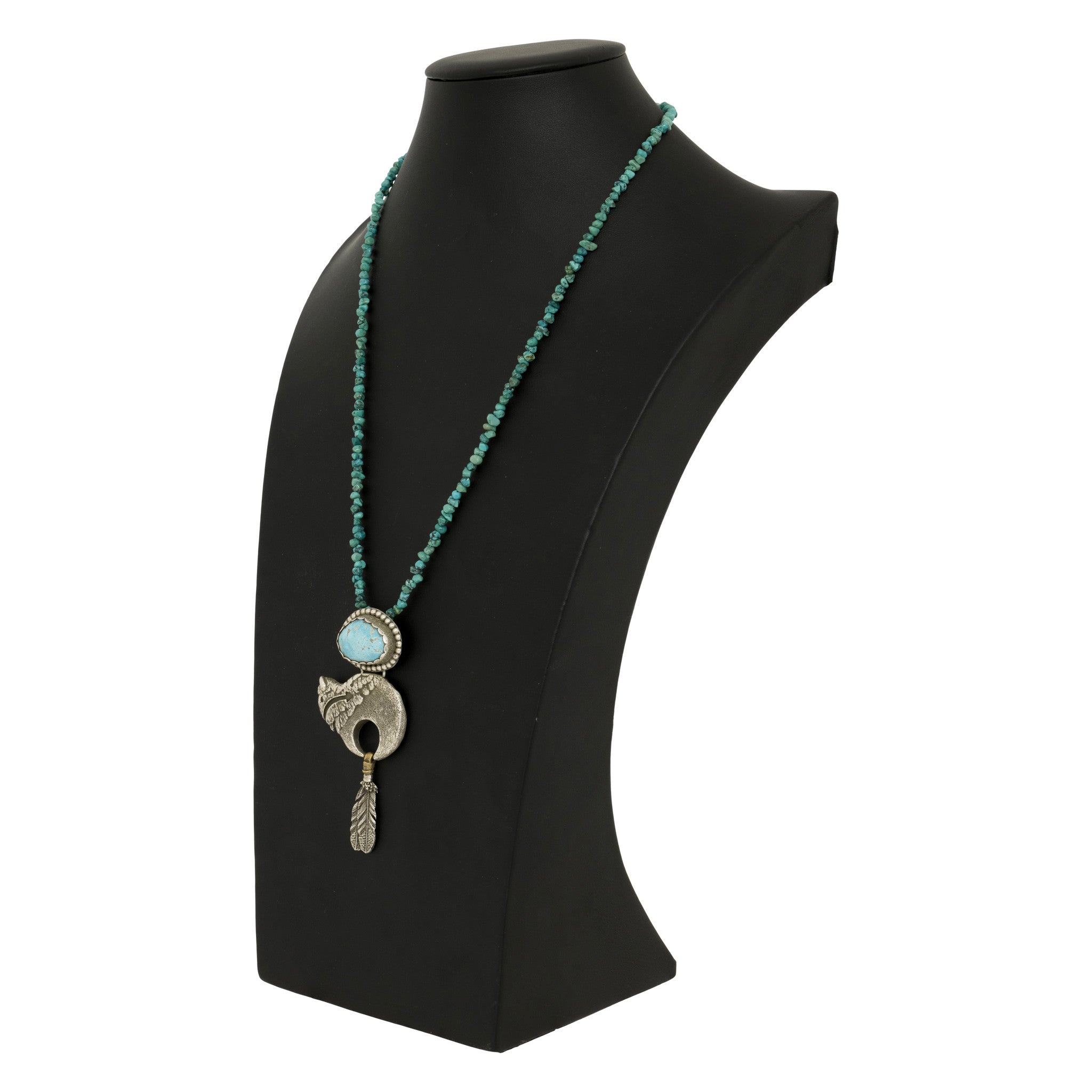 Turquoise Necklace by Spirit Silver