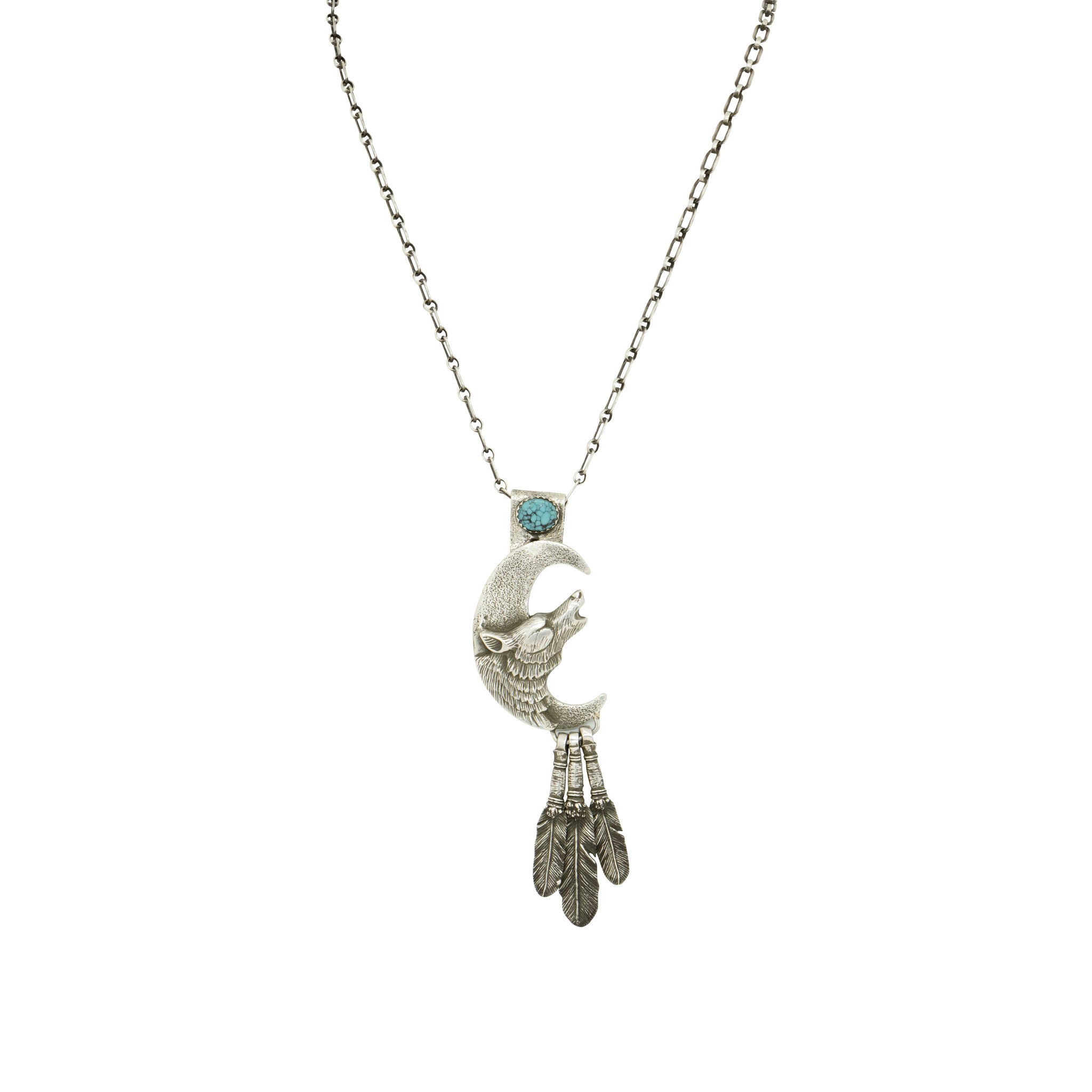 Turquoise Necklace by Spirit Silver, Jewelry, Necklace, Southwest