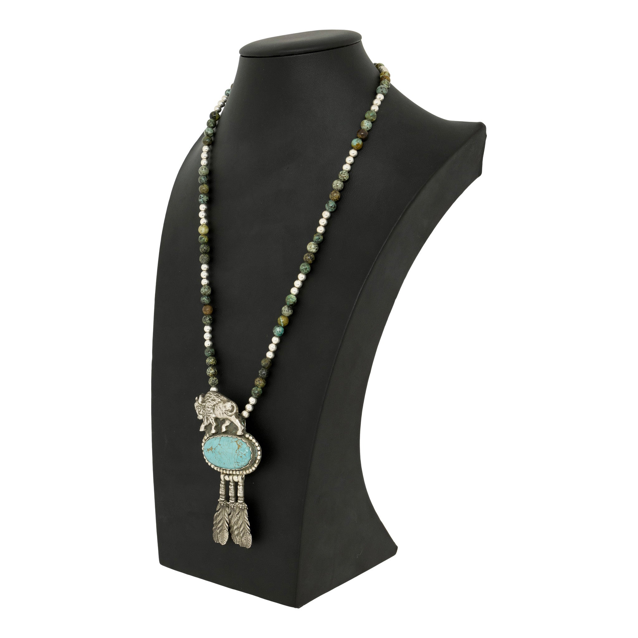 Turquoise Necklace by Spirit Silver