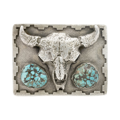 Turquoise Buckle by Spirit Silver, Jewelry, Buckle, Western