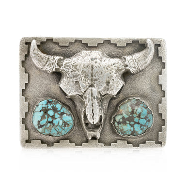 Turquoise Buckle by Spirit Silver, Jewelry, Buckle, Western