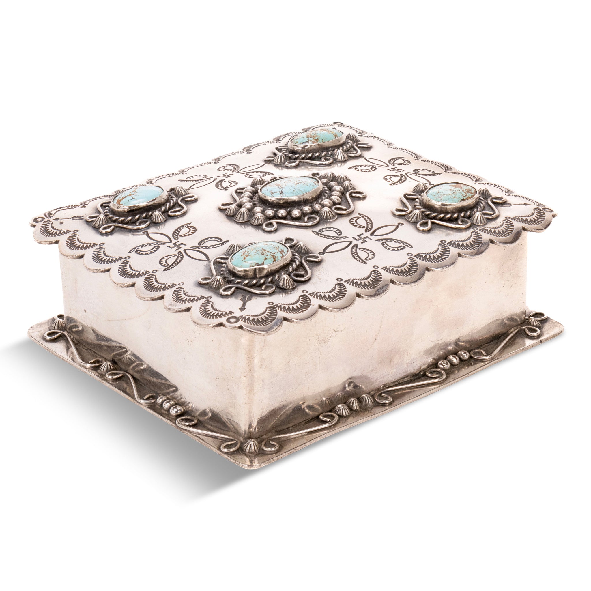 Navajo Sterling Box — Cisco's Gallery