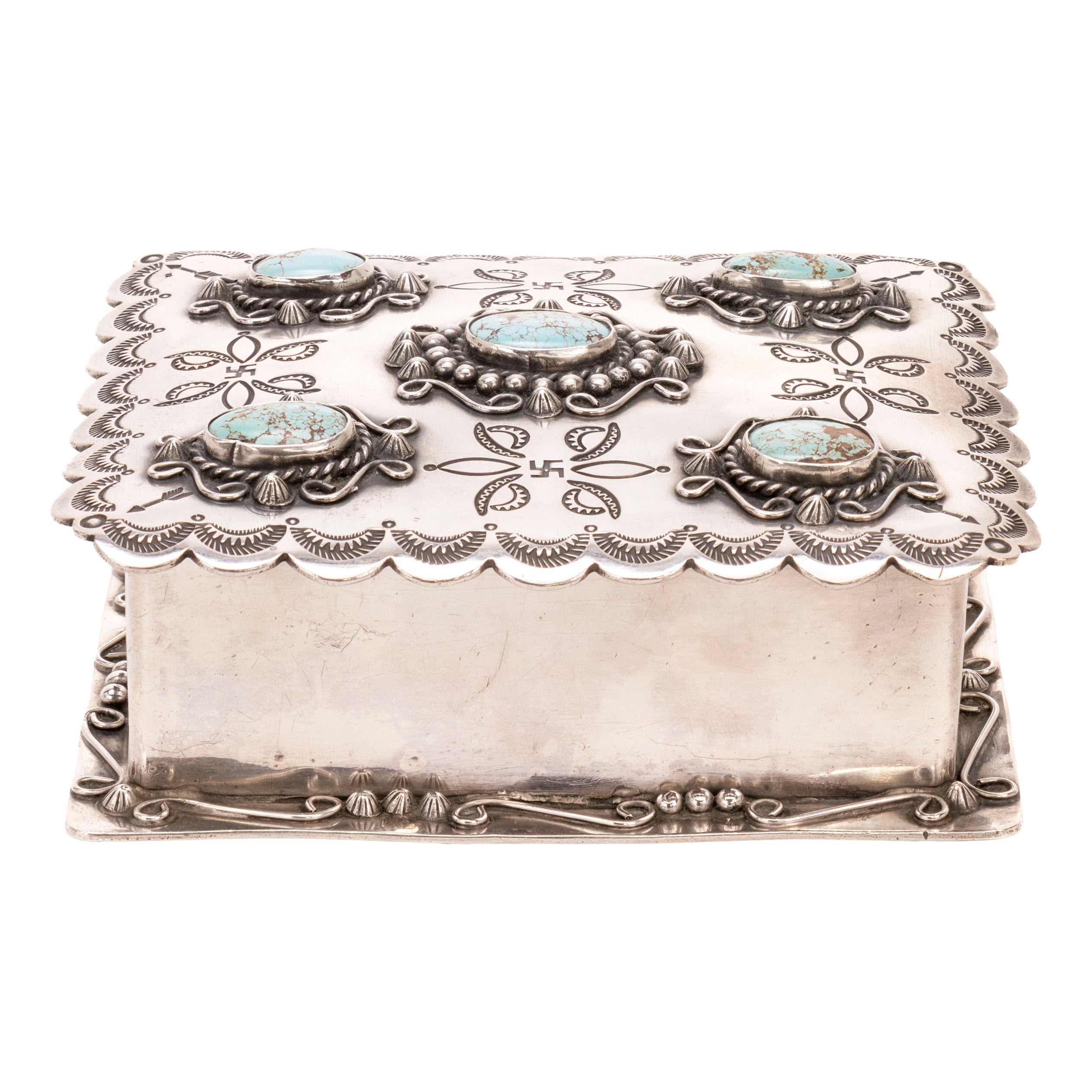 Navajo Sterling Box