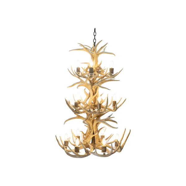 Whitetail Niagara Chandelier, Furnishings, Lighting, Ceiling Light