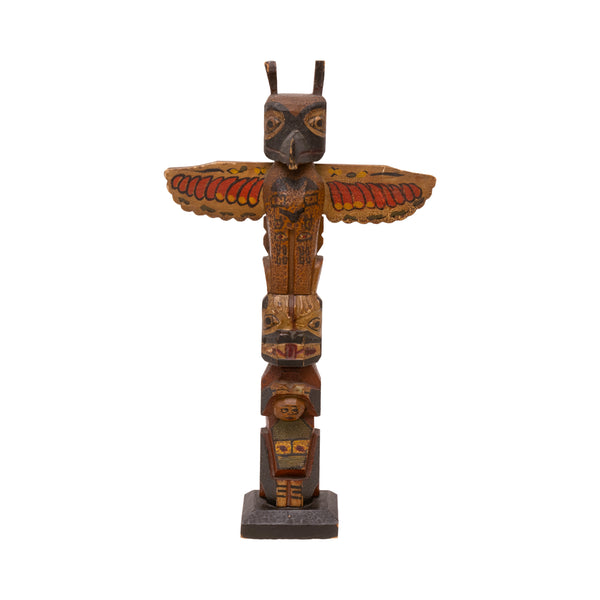 Northwest Coast Style Totem, Native, Inspired Art, Totem