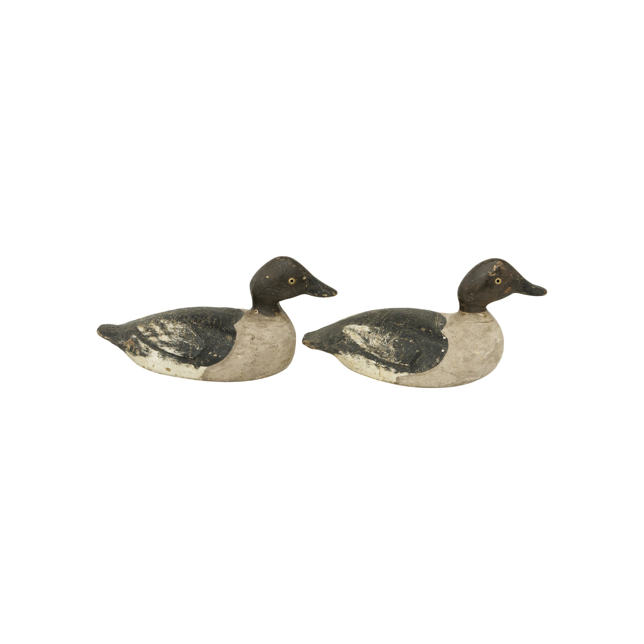 Two Golden Eye Hen Decoys