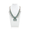 Zuni Turquoise Squash Blossom Set