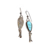 Zuni Turquoise Squash Blossom Set