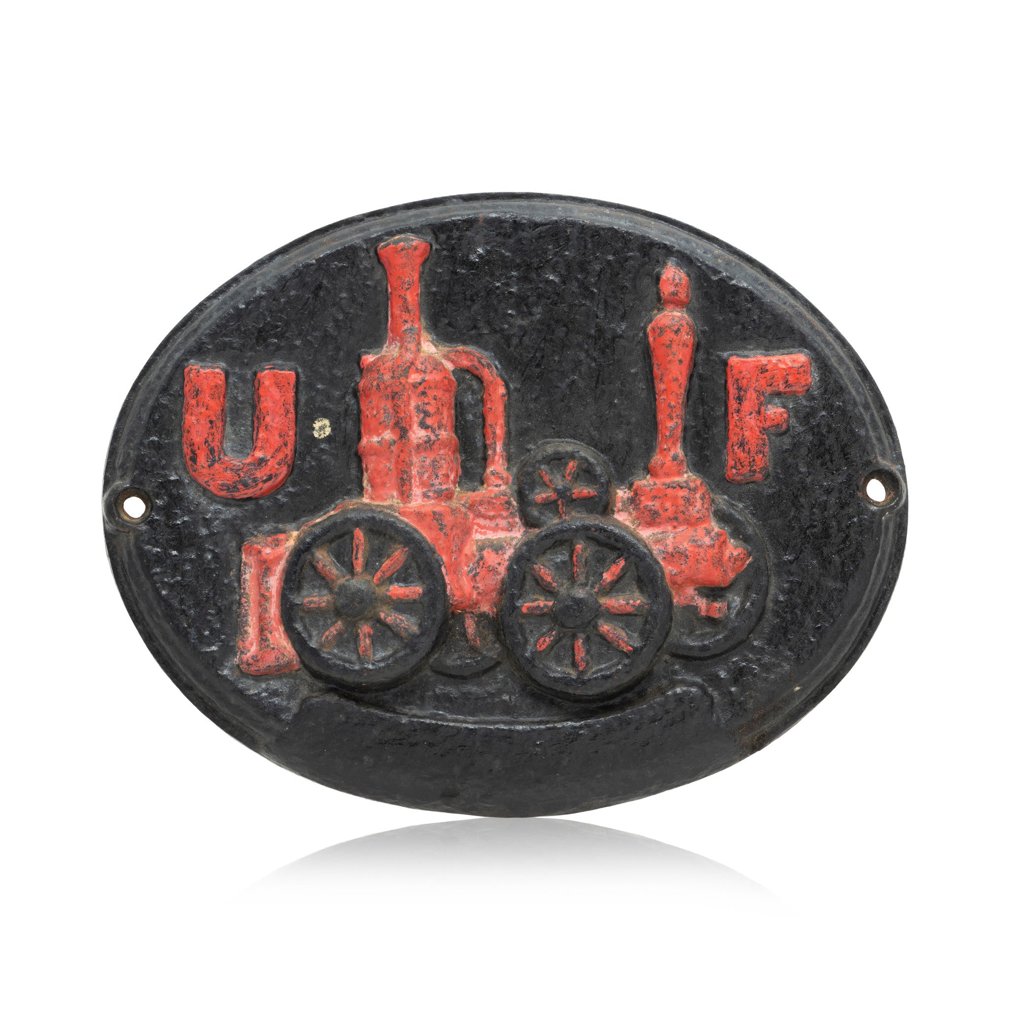 Cast Iron Fire Engine Fire Marker, Furnishings, Decor, Other