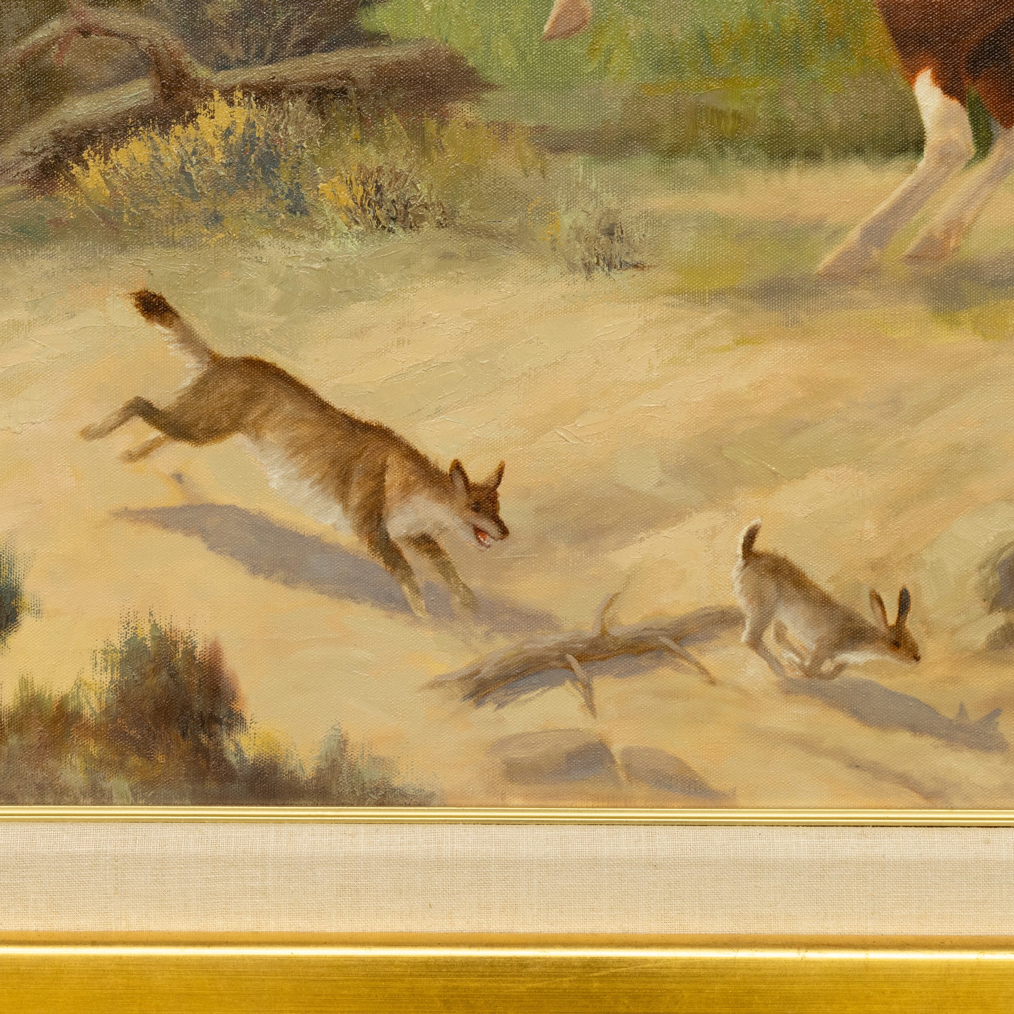 Western Oil Painting by Charles Damrow