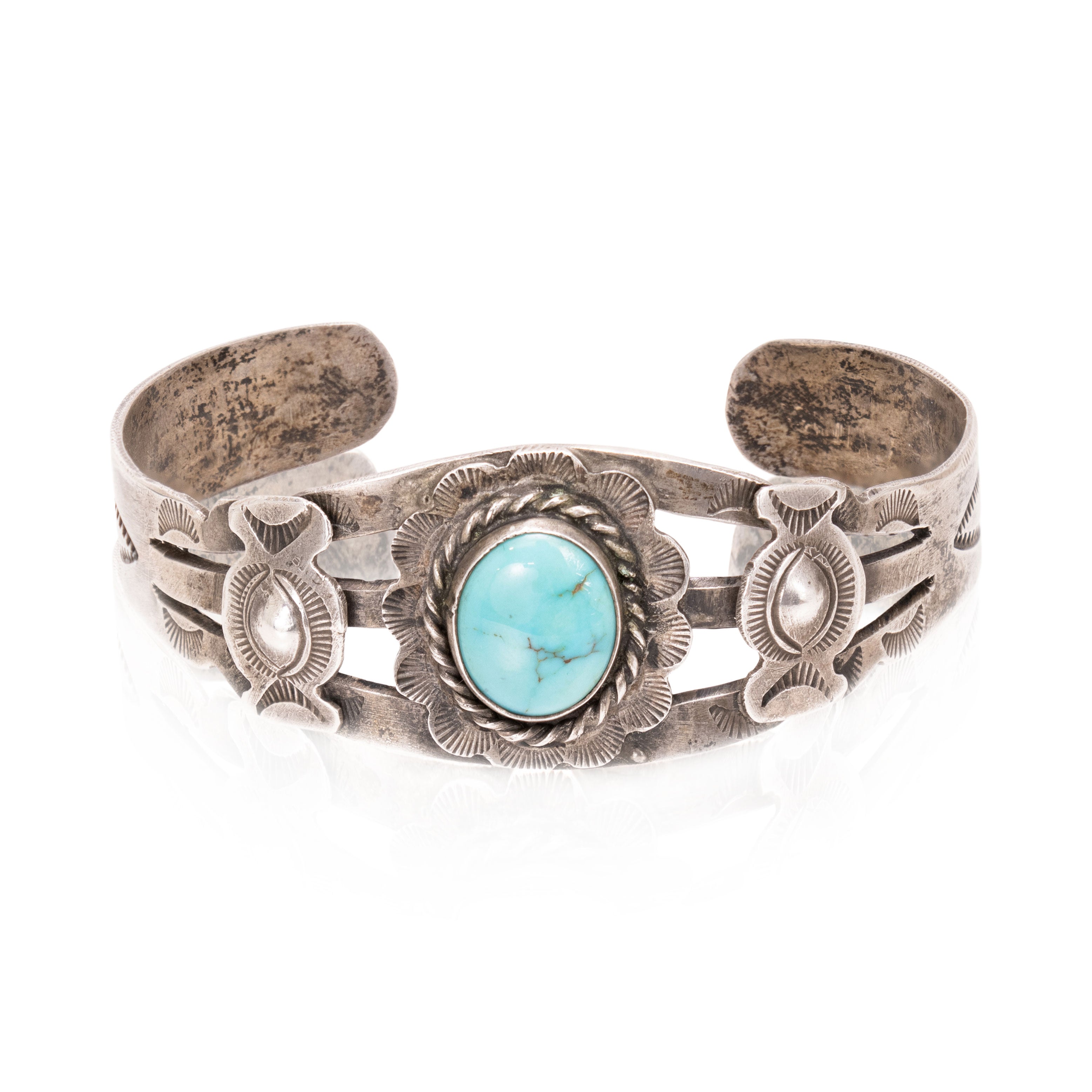 Fred Harvey Turquoise Bracelet, Jewelry, Bracelet, Southwest