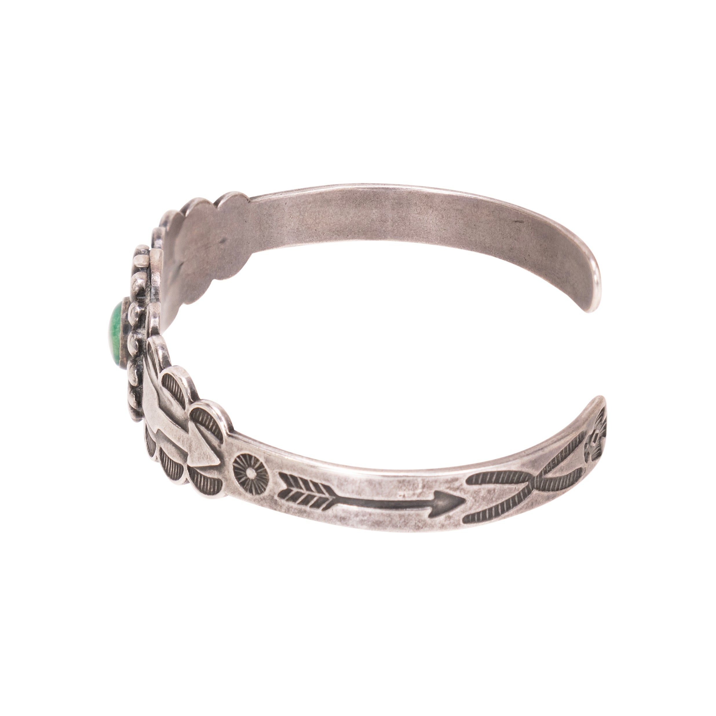 Fred Harvey Style Turquoise Bracelet
