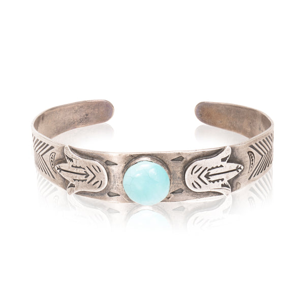 Fred Harvey Style Turquoise Bracelet, Jewelry, Bracelet, Southwest