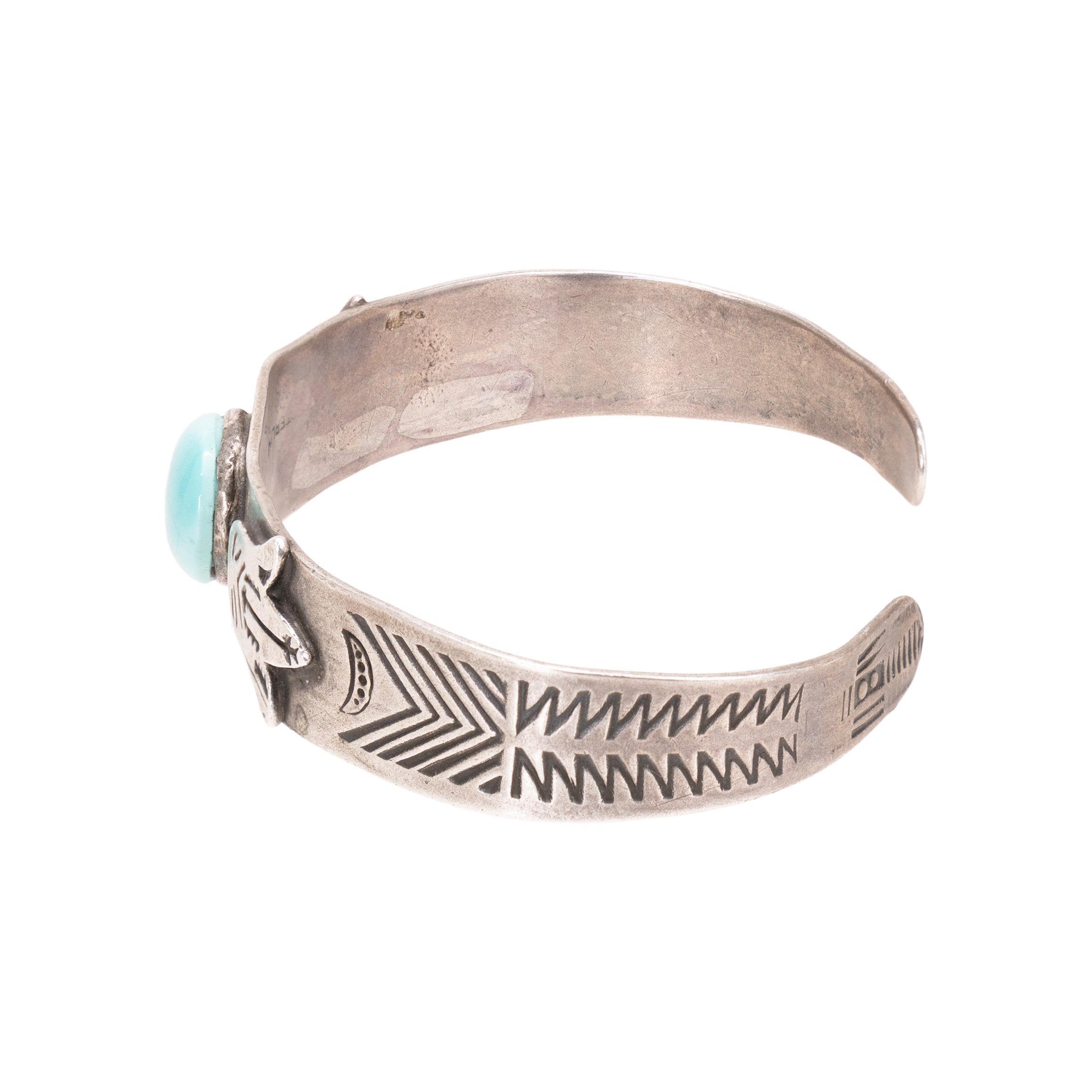 Fred Harvey Style Turquoise Bracelet