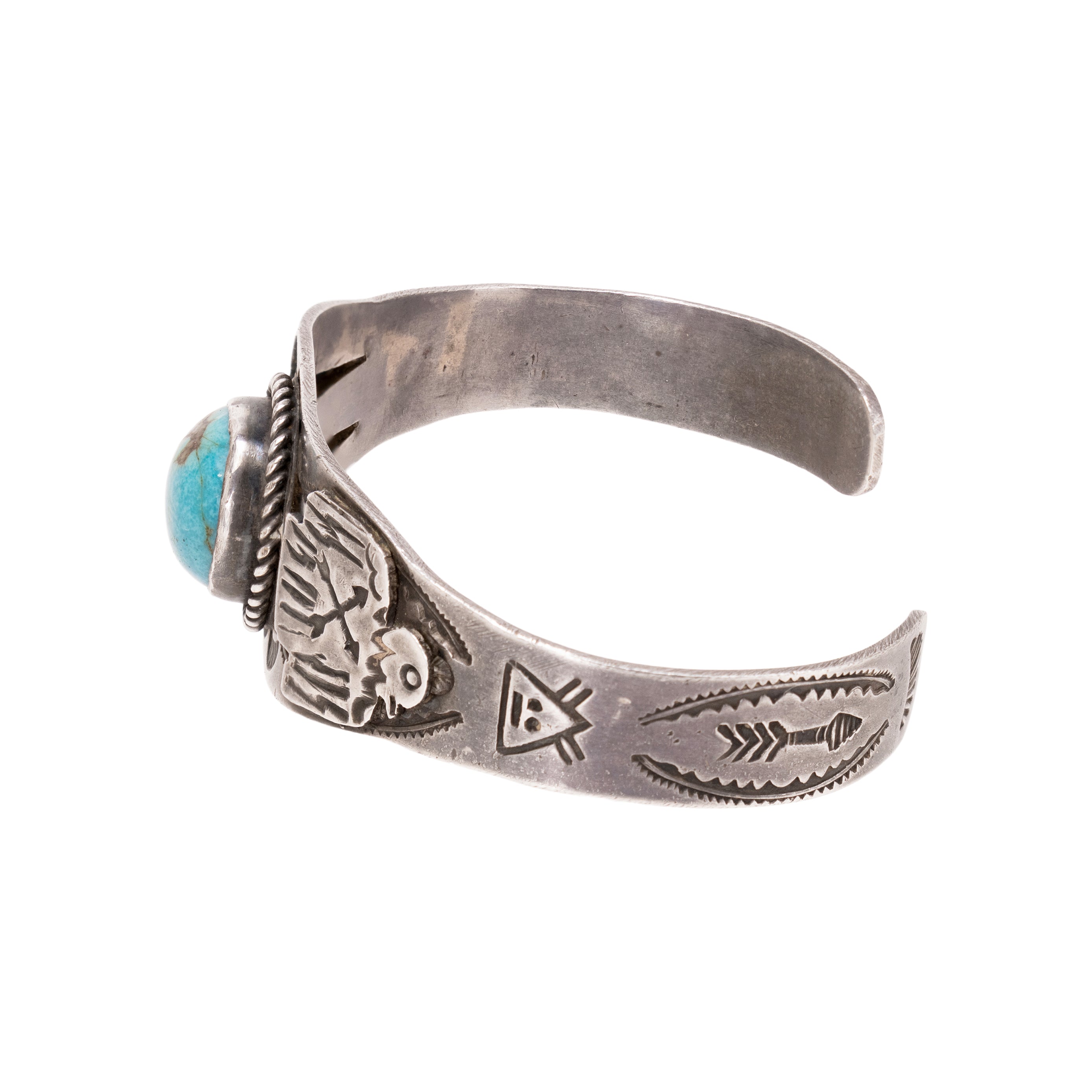 Fred Harvey Style Turquoise Bracelet