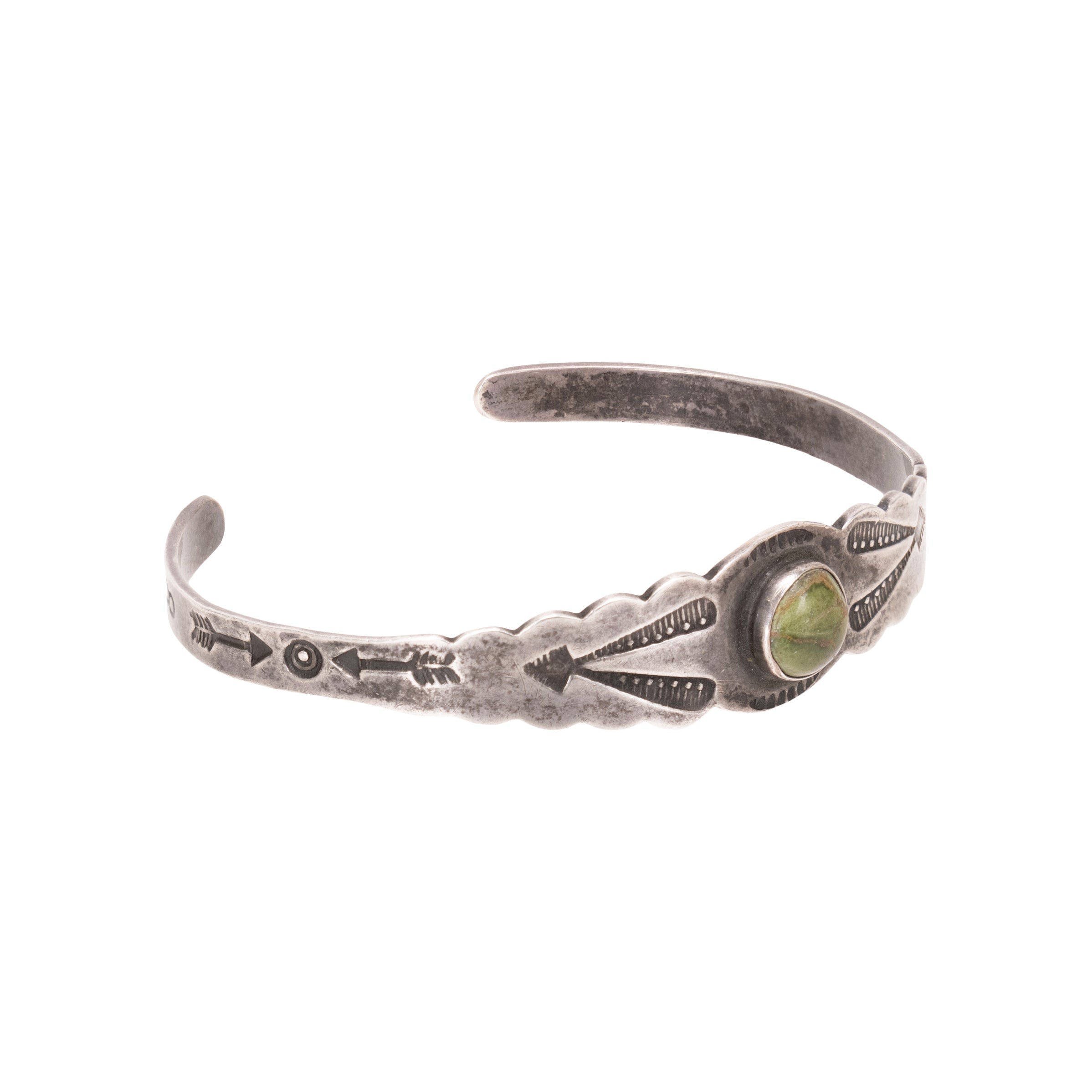 Fred Harvey Child's Turquoise Bracelet
