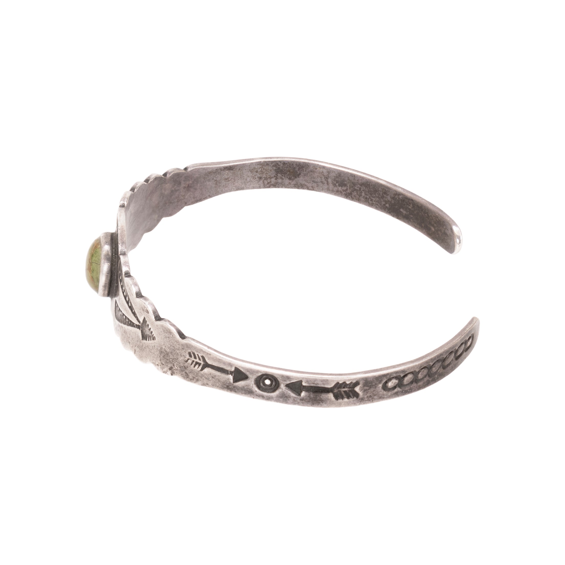 Fred Harvey Child's Turquoise Bracelet