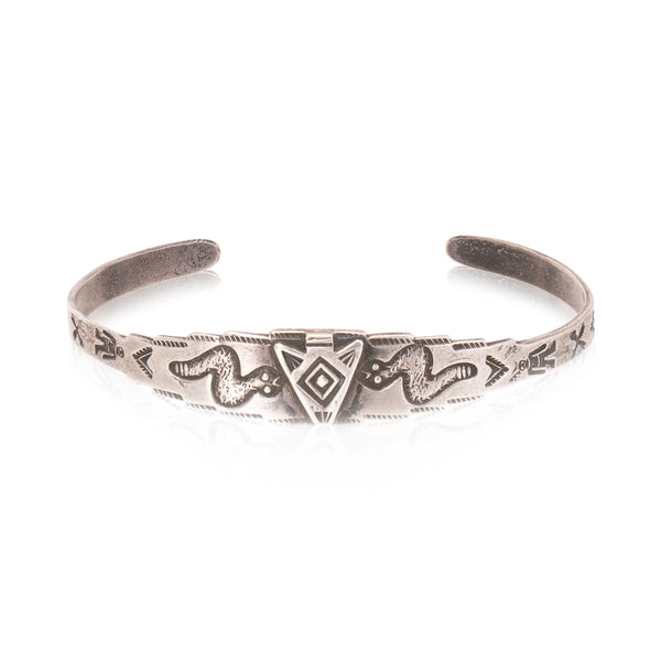 Fred Harvey Child's Sterling Bracelet, Jewelry, Bracelet, Southwest
