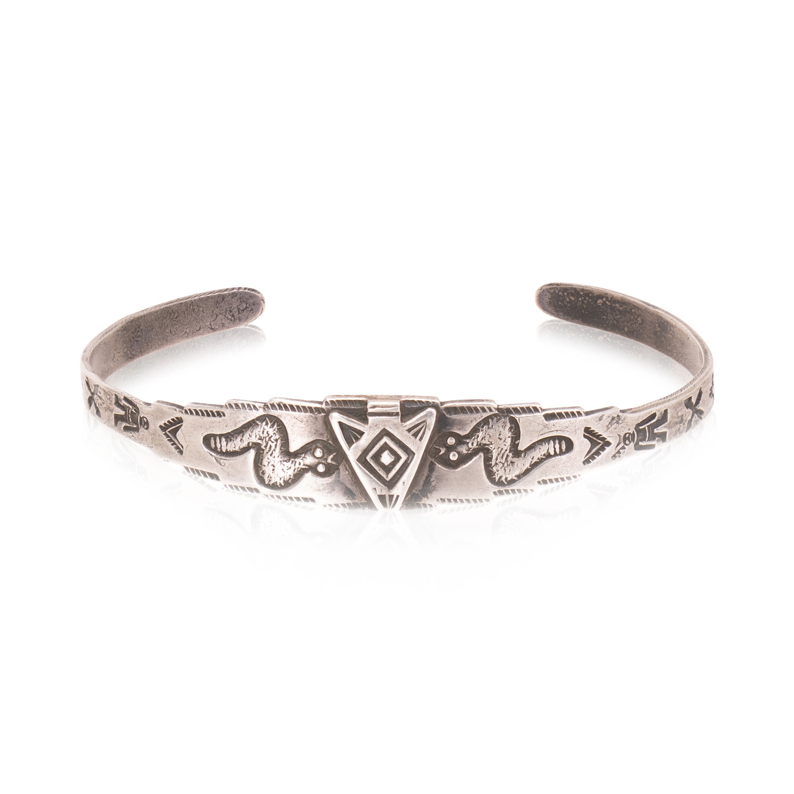 Fred Harvey Child's Sterling Bracelet, Jewelry, Bracelet, Southwest