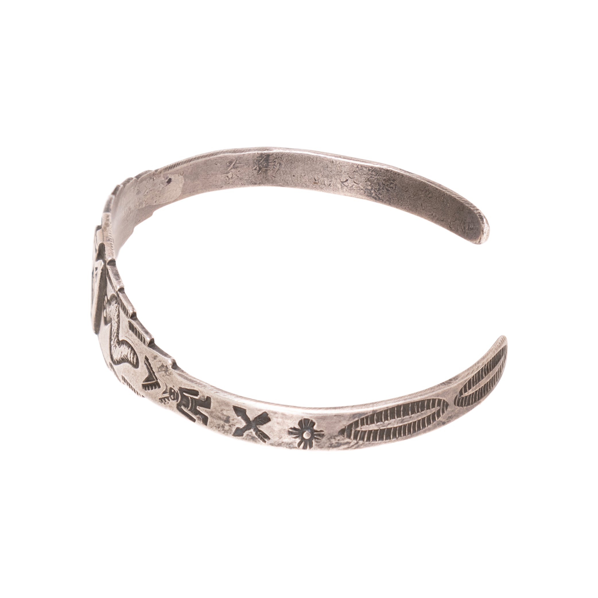 Fred Harvey Child's Sterling Bracelet