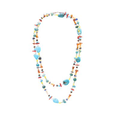 Multi Stone Beaded Necklace, Jewelry, Necklace, Native