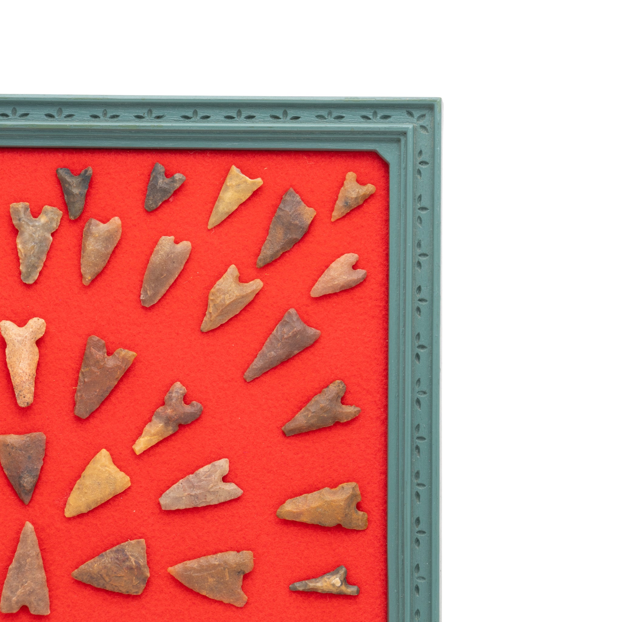 Framed Arizona Arrowheads