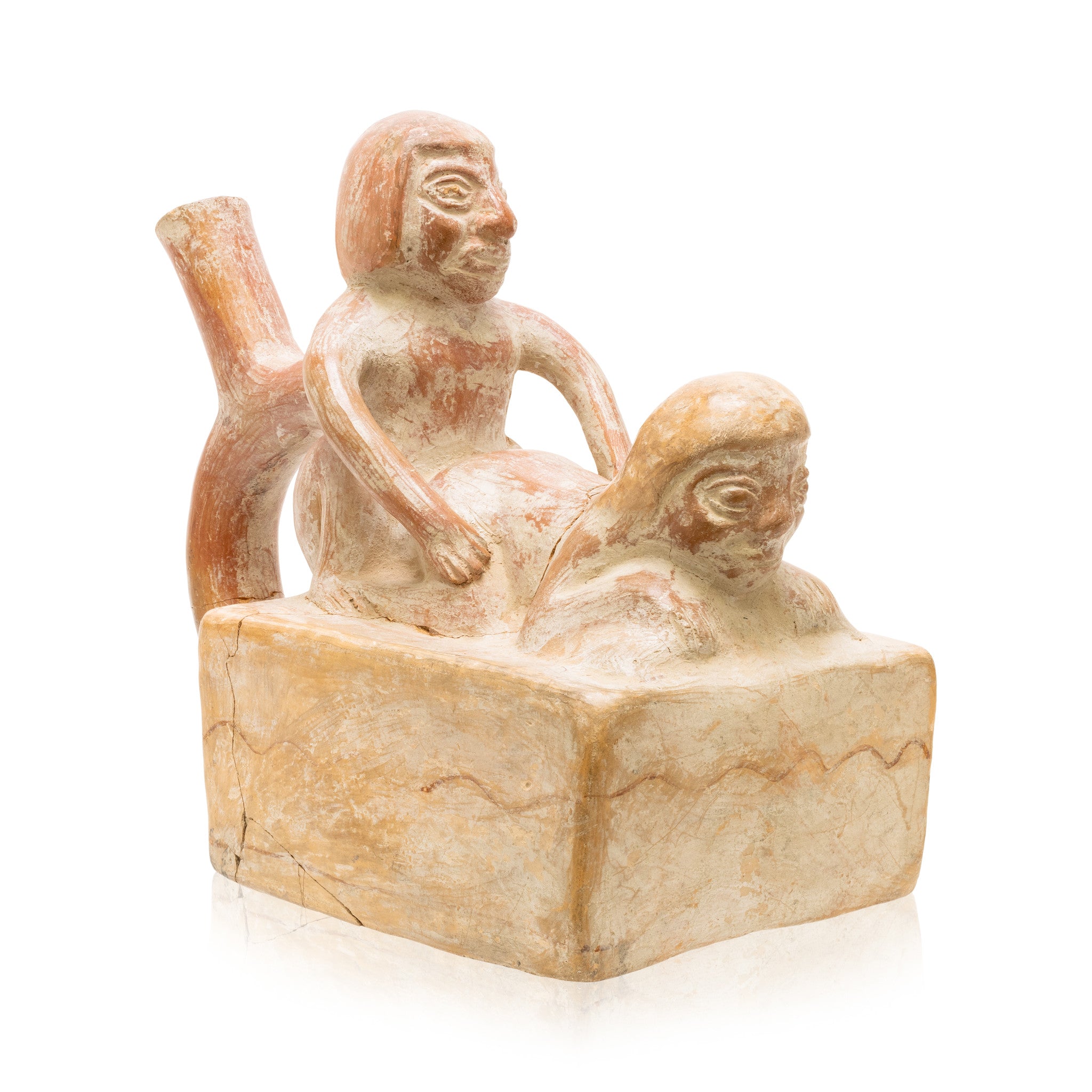 Moche Red Ware Vessel, Native, Pottery, Prehistoric