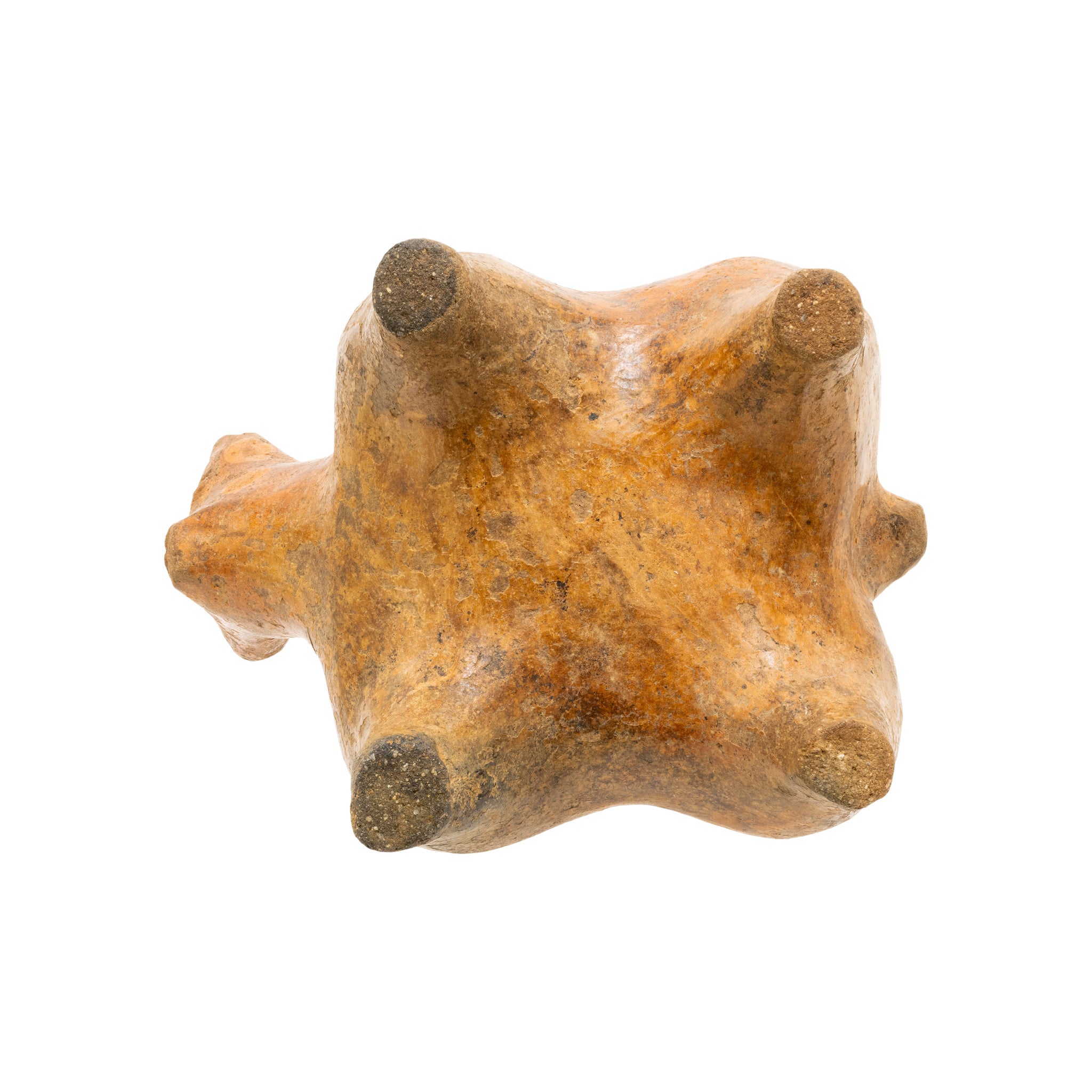 Jalisco Red Ware Dog Vessel