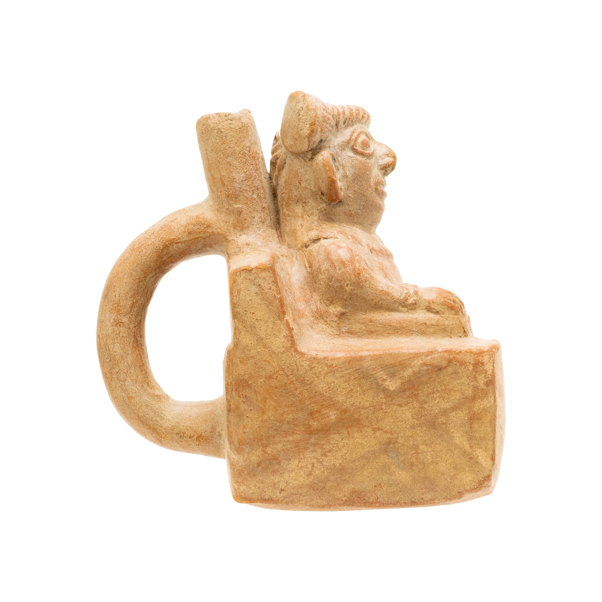 Moche Red Ware Pottery Vessel