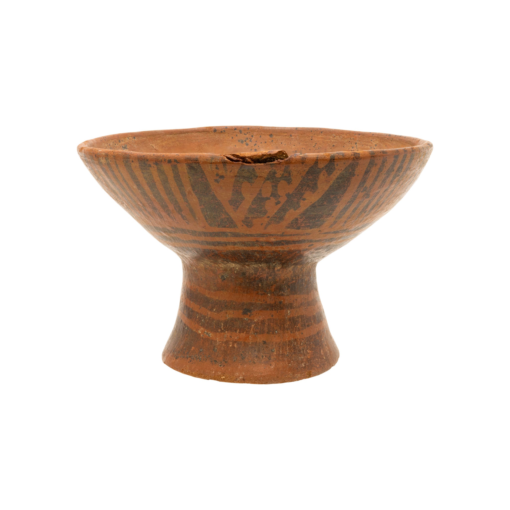 Narino Negative Resist Style Pottery Bowl