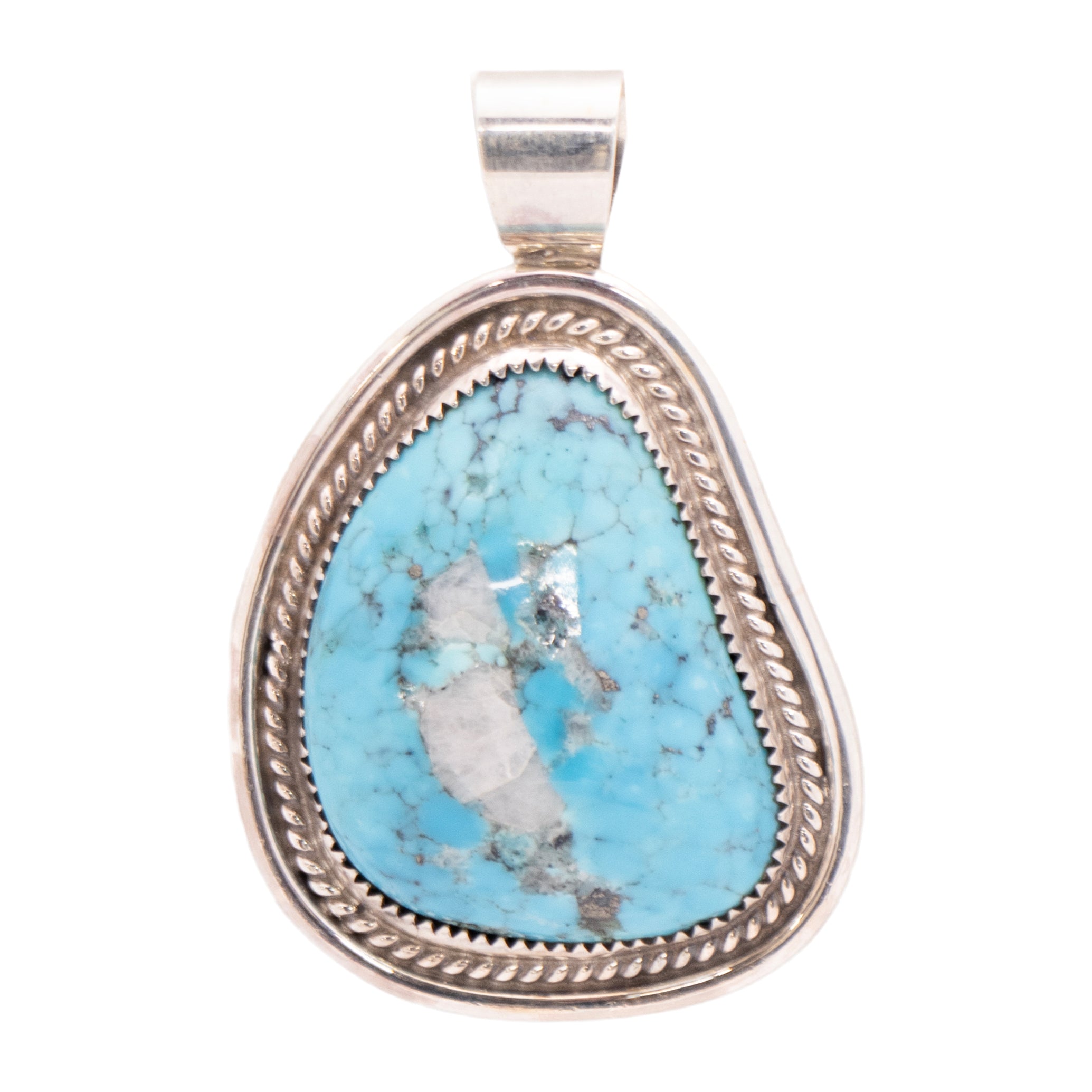 Navajo Turquoise Pendant, Jewelry, Necklace, Native