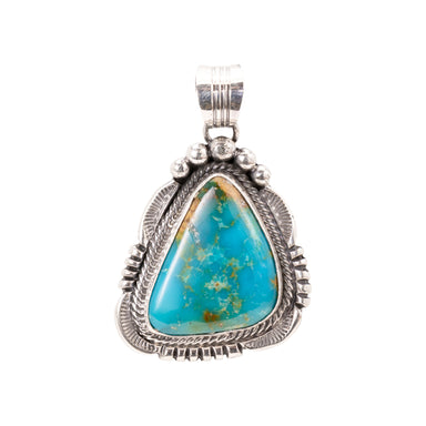 Navajo Turquoise Pendant, Jewelry, Necklace, Native