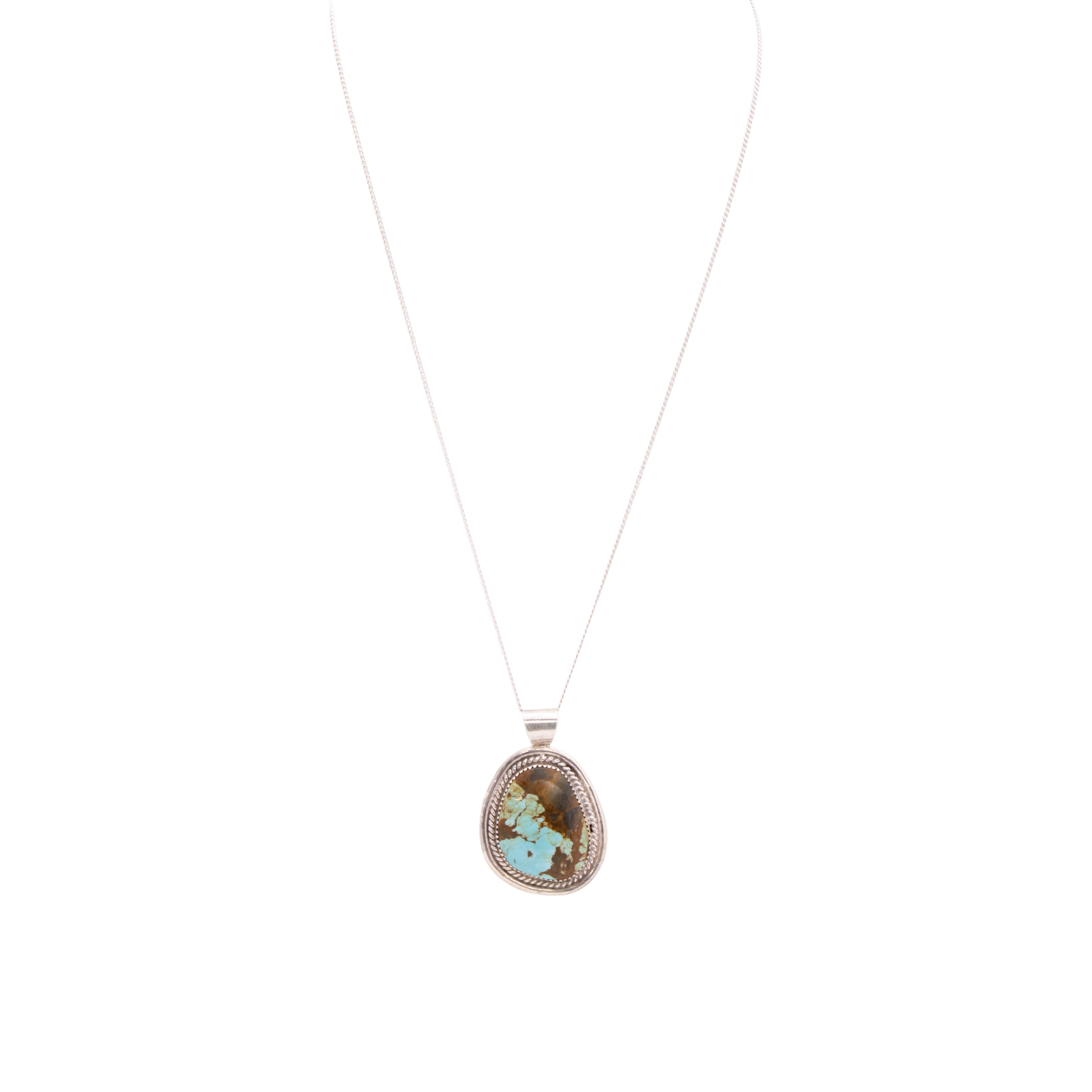 Navajo Turquoise Pendant