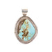 Navajo Turquoise Pendant, Jewelry, Necklace, Native