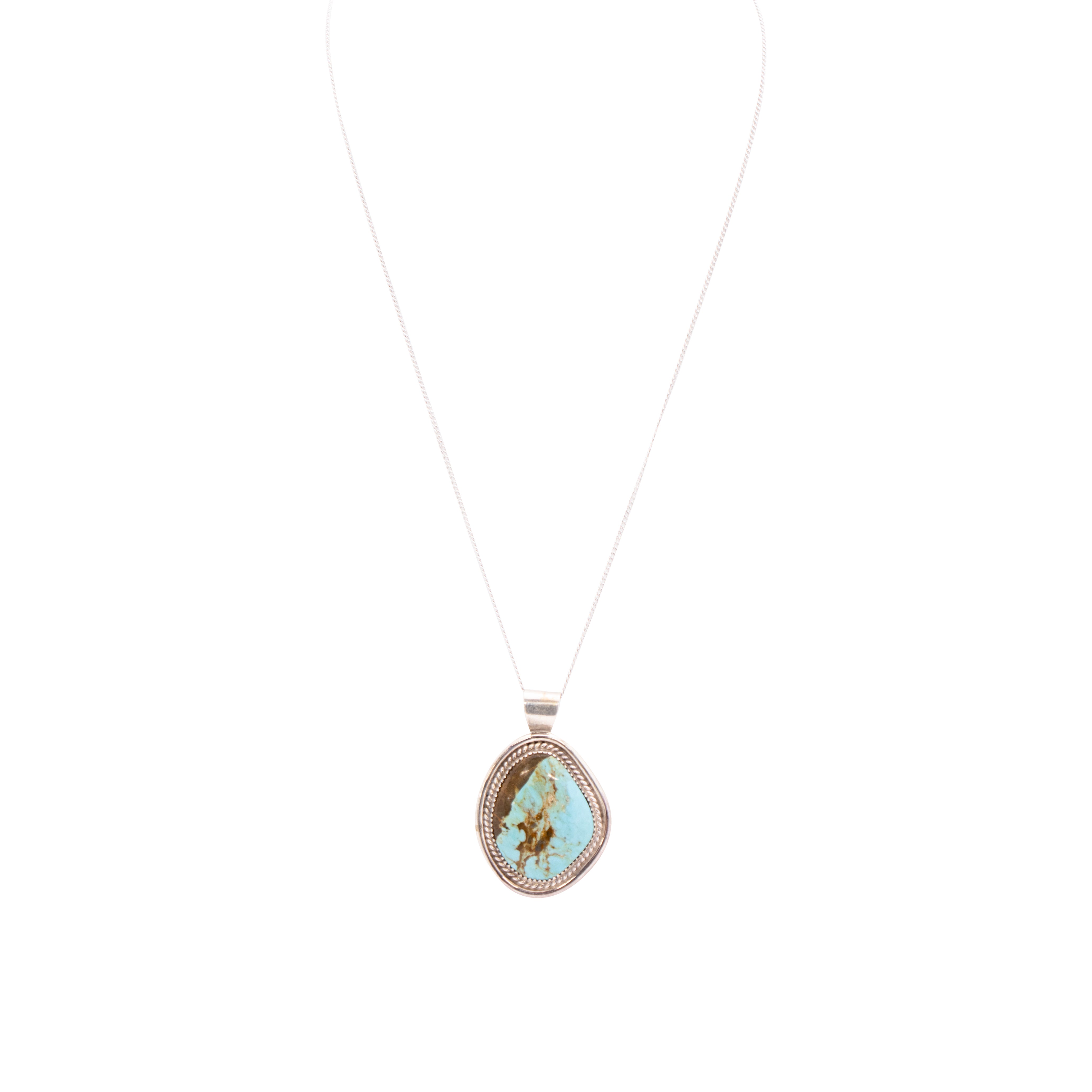 Navajo Turquoise Pendant