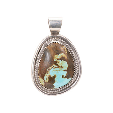 Navajo Turquoise Pendant, Jewelry, Necklace, Native