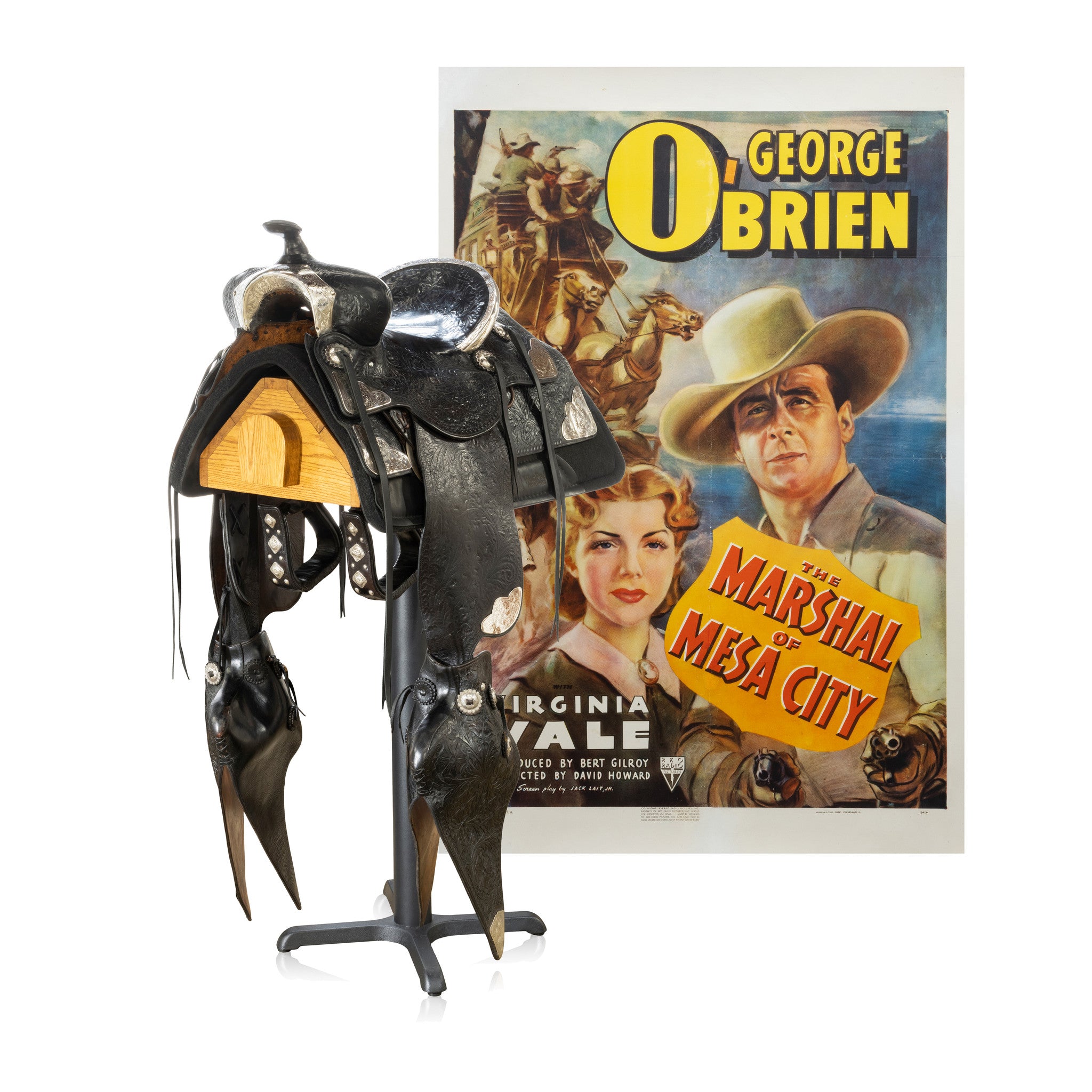 George O'Brien's Bohlin Silver Saddle, Western, Horse Gear, Saddle
