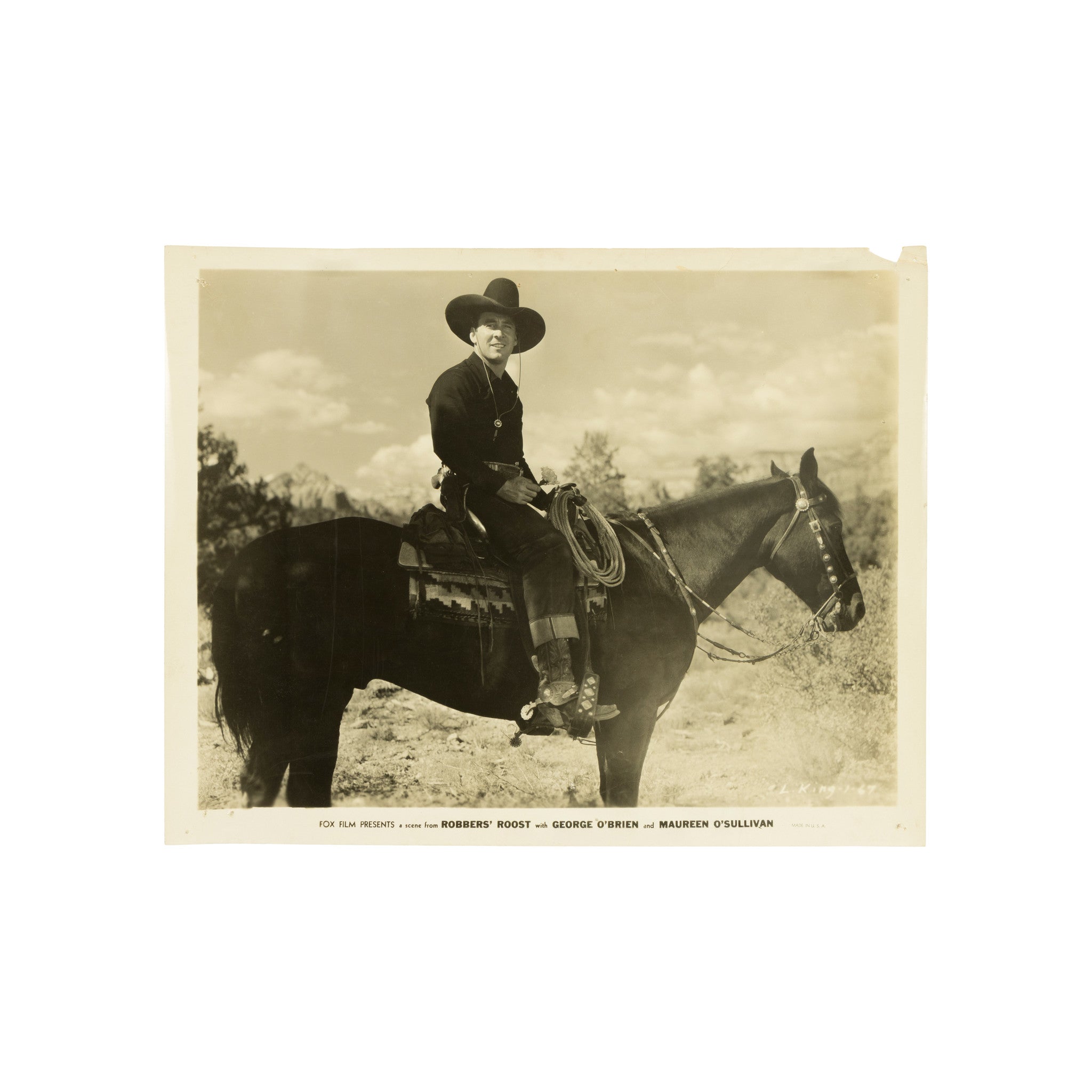 George O'Brien's Bohlin Silver Saddle