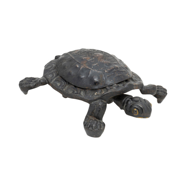 Cast Iron Turtle Spittoon, Western, Tobacciana, Spittoon