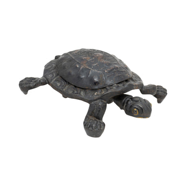 Cast Iron Turtle Spittoon, Western, Tobacciana, Spittoon